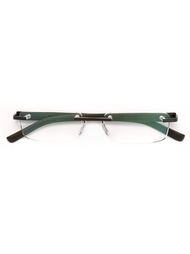 rectangular frame glasses Tag Heuer