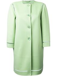 square neck coat Ermanno Scervino