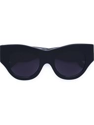 thick cat eye sunglasses   Vera Wang