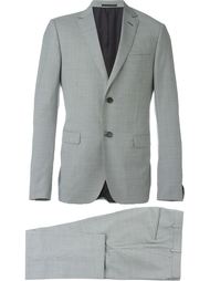 костюм в ломаную клетку Z Zegna