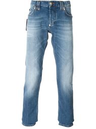 джинсы прямого кроя   Philipp Plein