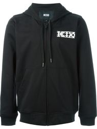 front logo zipped hoodie KTZ