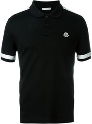 embroidered logo polo shirt Moncler