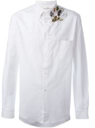 рубашка с отделкой брошами Golden Goose Deluxe Brand