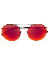 round frame sunglasses Prada Linea Rossa