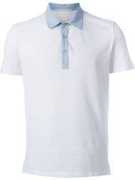 contrast collar polo shirt Ermanno Scervino