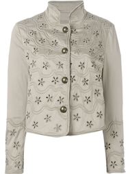 куртка с цветочным узором  Ermanno Scervino