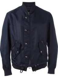 button-front bomber jacket Ermanno Scervino