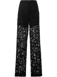 lace sheer trousers MSGM