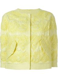 жакет с кружевной отделкой Ermanno Scervino