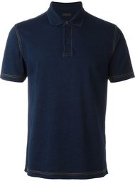 stitching detail polo shirt Z Zegna