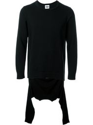 multi-sleeve jumper Christopher Shannon