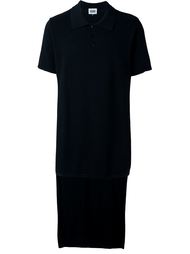 long split-side polo shirt Christopher Shannon