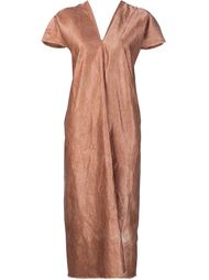 V-neck midi dress Uma Wang
