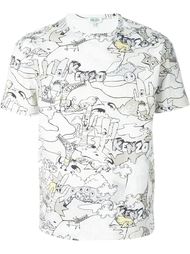 футболка 'Cartoons'  Kenzo