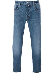 medium wash straight jeans Pt05
