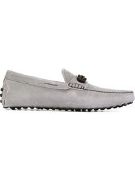 braided appliqué loafers Tod's