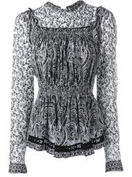paisley print blouse Fay