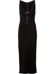 lace-up tank dress Balmain