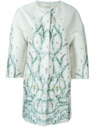 жаккардовое полупальто  Giambattista Valli