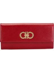 double Gancio continental wallet Salvatore Ferragamo