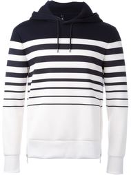 striped hoodie Neil Barrett