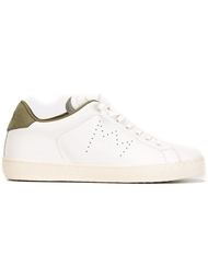 perforated sneakers Leather Crown