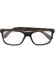 rectangular frame glasses Prada