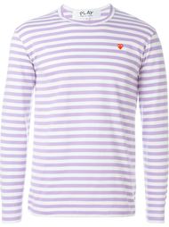 striped sweatshirt Comme Des Garçons Play
