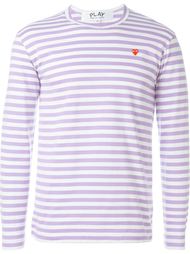 striped sweatshirt Comme Des Garçons Play