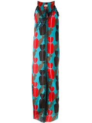 bottle print dress Lanvin