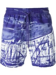 sketch print swim shorts Vilebrequin