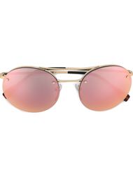 round frame sunglasses Prada Linea Rossa