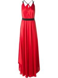 belted full length dress Maison Rabih Kayrouz