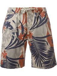 tropical print shorts Eleventy