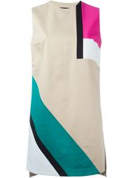 colour block dress Dsquared2