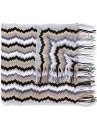 zig-zag knit scarf Missoni