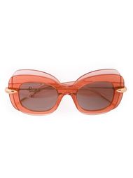 contrast frame oversized sunglasses Pomellato