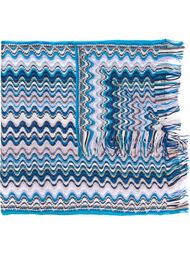 fringed scarf Missoni