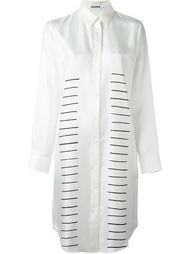front print shirt dress Jil Sander