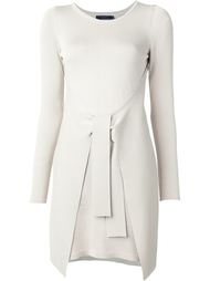 tie waist panel dress Calvin Klein Collection