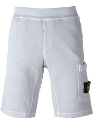 logo patch shorts Stone Island