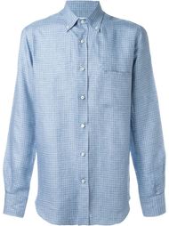 checked button down shirt Loro Piana