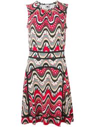 wave print dress M Missoni