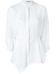 diagonal drape blouse Chalayan