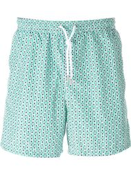 dotted print swim shorts Kiton