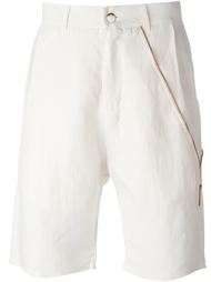 side zip detail shorts Odeur