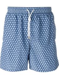 dot print swim shorts Kiton