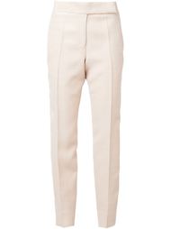 pleated tapered cropped trousers Calvin Klein Collection