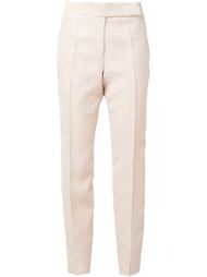 pleated tapered cropped trousers Calvin Klein Collection